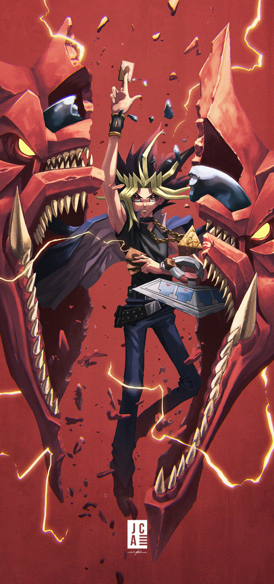Yugi & Slifer the Sky Dragon
