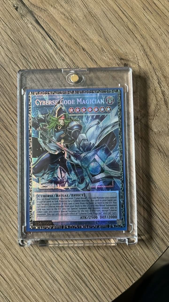 Evidence for serial 034 of Cyberse Code Magician